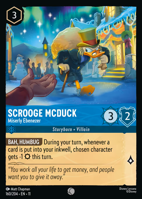 Scrooge McDuck — Miserly Ebenezer