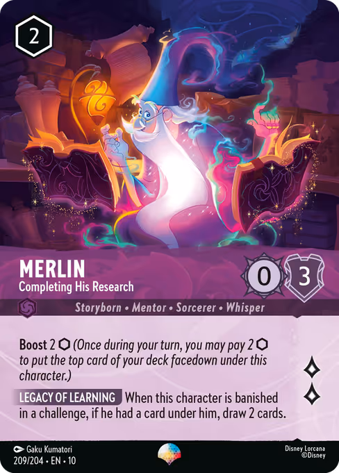 Merlin — Completing His Research