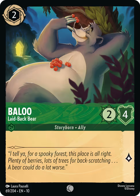 Baloo — Laid-Back Bear