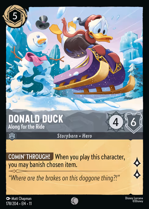 Donald Duck — Along for the Ride