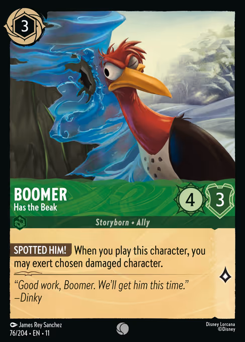 Boomer — Has the Beak