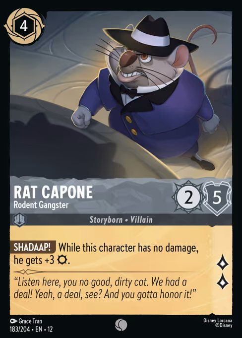 Rat Capone — Rodent Gangster