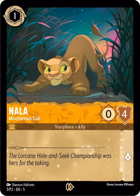 Nala — Mischievous Cub