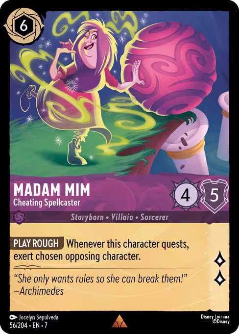 Madam Mim — Cheating Spellcaster