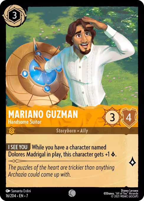 Mariano Guzman — Handsome Suitor