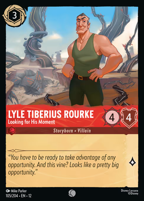 Lyle Tiberius Rourke — Looking for His Moment