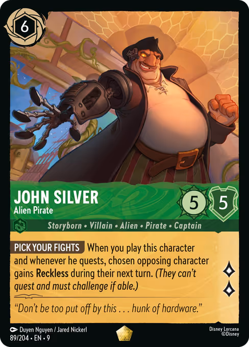 John Silver — Alien Pirate