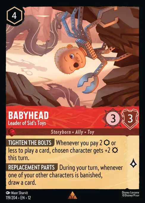 Babyhead — Leader of Sid's Toys
