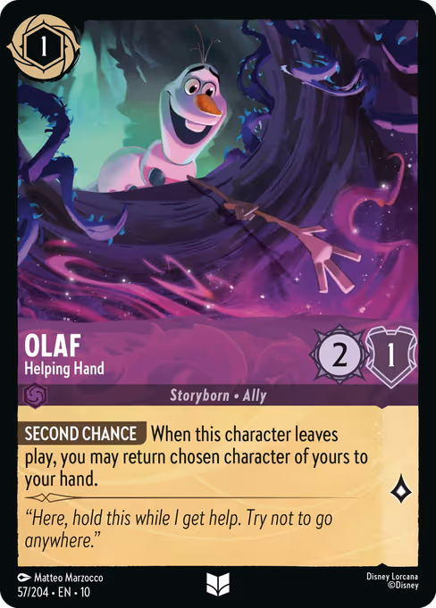 Olaf — Helping Hand