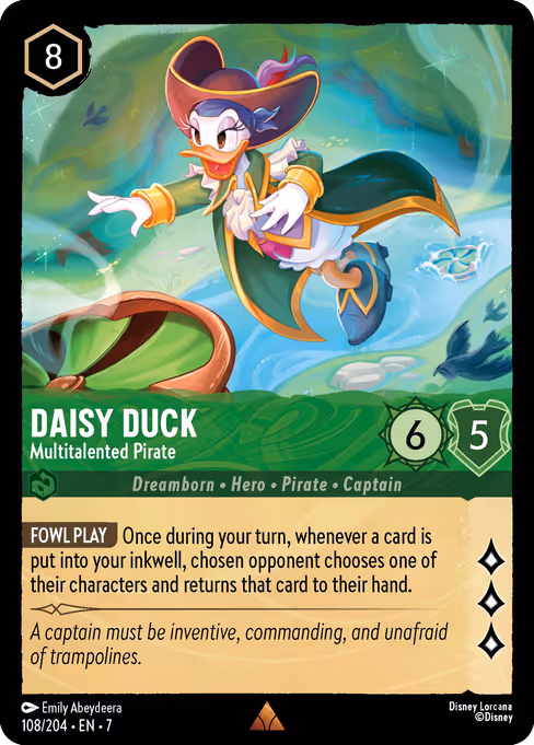 Daisy Duck — Multitalented Pirate