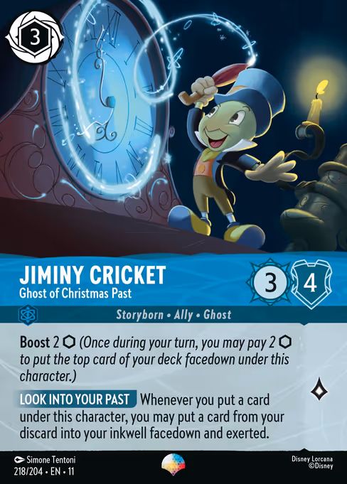 Jiminy Cricket — Ghost of Christmas Past