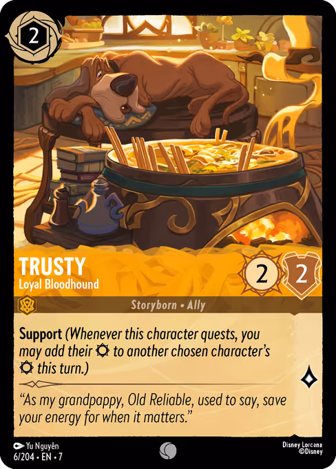 Trusty — Loyal Bloodhound