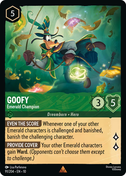 Goofy — Emerald Champion