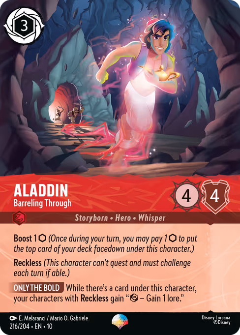Aladdin — Barreling Through