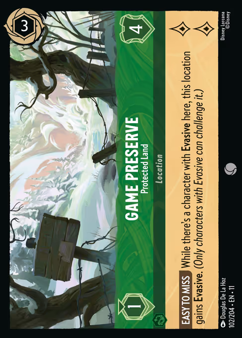 Game Preserve — Protected Land