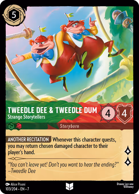 Tweedledee & Tweedledum — Strange Storytellers
