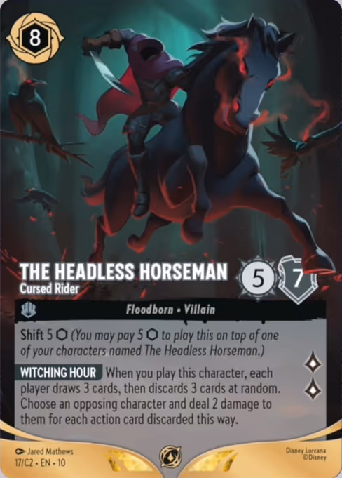 The Headless Horseman — Cursed Rider