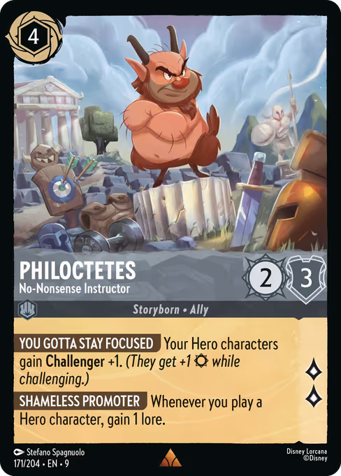 Philoctetes — No-Nonsense Instructor