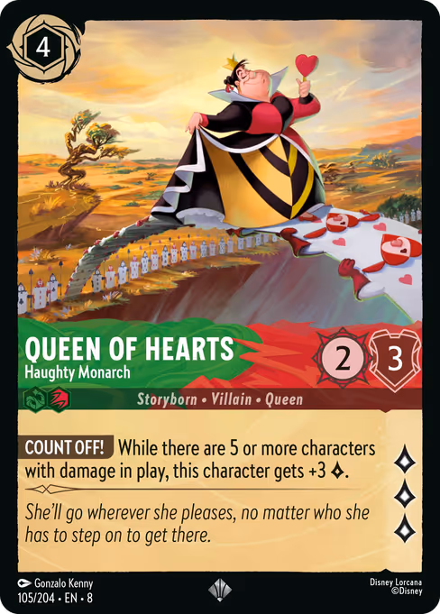 Queen of Hearts — Haughty Monarch
