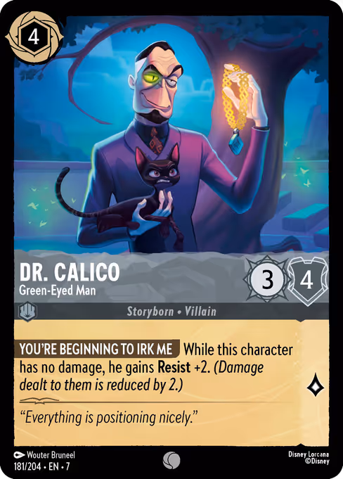 Dr. Calico — Green-Eyed Man