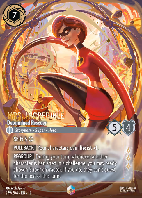Mrs. Incredible — Determined Rescuer