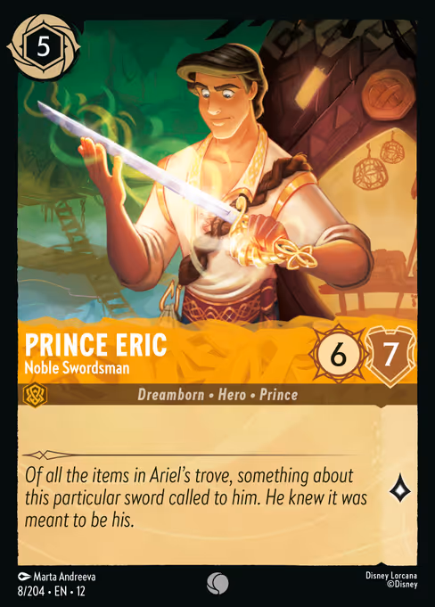 Prince Eric — Noble Swordsman