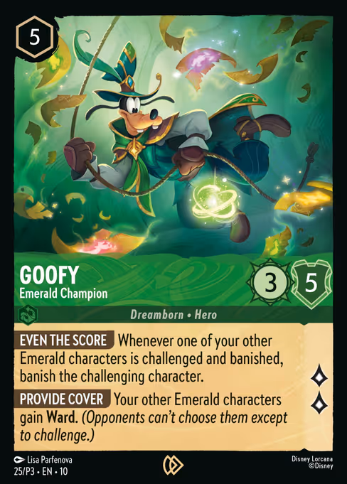 Goofy — Emerald Champion